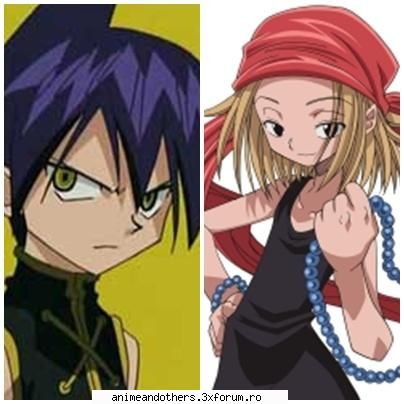 shaman king cine place cel mai mult fete annala baietzi tao-len