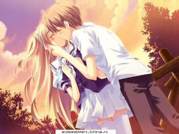 cum arata varianta anime cuplu sunteti cuplu ok, iubesti dar indoieste putin care poarta oricum mai