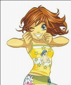 CARE FATA ESTI DIN WITCH - ESTI FRUMOASA SENSIBILA SI DRAGUTA. ITI PLACE SA - Teste Anime