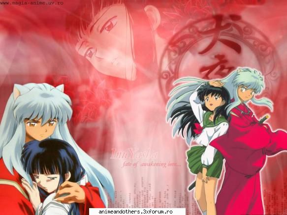 Poze Inuyasha - inu, kagome,kykio - Galerie de imagini