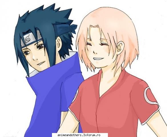 Poze din anime Naruto - Pentru fanii Sakura Sasuke - Galerie de imagini
