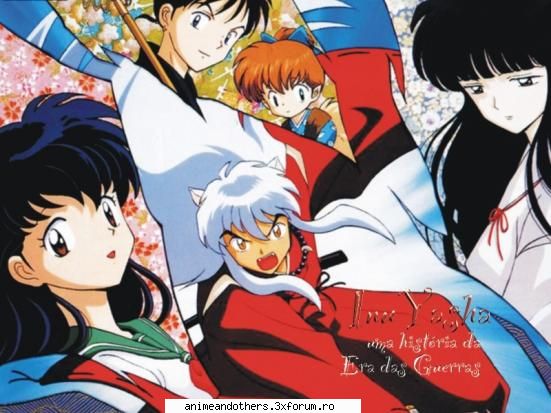 Top 5 personaje preferate - Kikyo Kagome Inuyasha Sango Miroku - Inuyasha